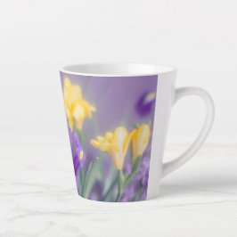 Frühlingsblumen-Latte-Mug Milchtasse