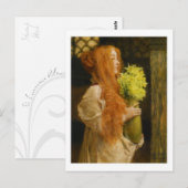 Frühlingsblumen - Lawrence Alma-Tadema Postkarte (Vorne/Hinten)