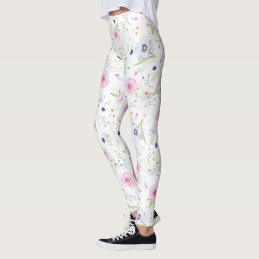 Frühlingsblumen Leggings (Links)