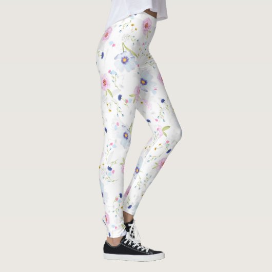 Frühlingsblumen Leggings (Rechts)