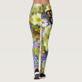 Frühlingsblumen Leggings (Rückseite)