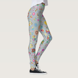 Frühlingsblumen Leggings