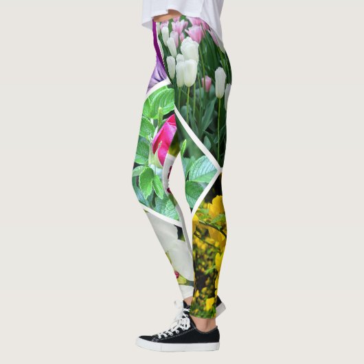 Frühlingsblumen Leggings (Links)