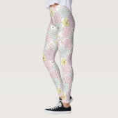 Frühlingsblumen Leggings (Links)