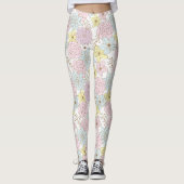 Frühlingsblumen Leggings (Vorderseite)