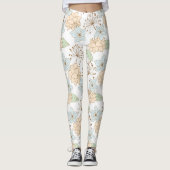Frühlingsblumen Leggings (Vorderseite)