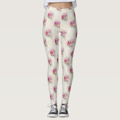 Frühlingsblumen  leggings (Vorderseite)