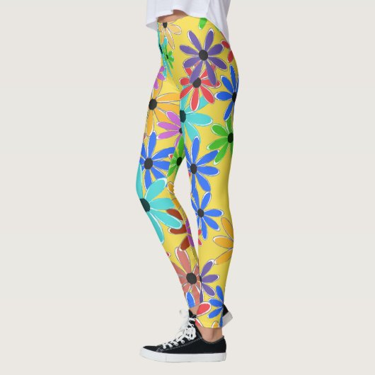 Frühlingsblumen Leggings (Links)