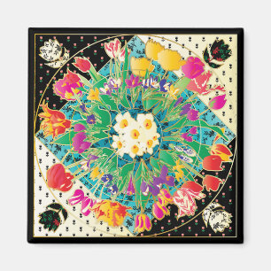 Frühlingsblumen Magnet