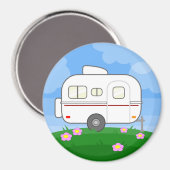 Frühlingsblumen Magnet (Vorderseite/Rückseite)