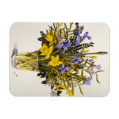 Frühlingsblumen Magnet (Horizontal)