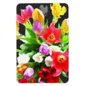 Frühlingsblumen Magnet (Vertikal)