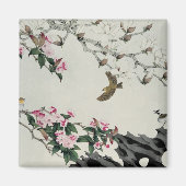 Frühlingsblumen Magnet (Vorne)