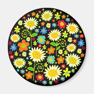 Frühlingsblumen Magnet