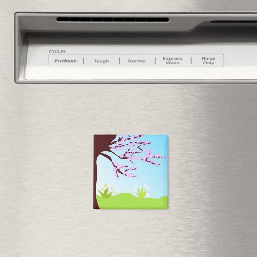 Frühlingsblumen - Magnet (In Situ (Geschirrspüler))