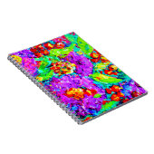 Frühlingsblumen Malerei. Jetzt kaufen Notizblock (Rechte Seite)