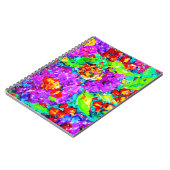 Frühlingsblumen Malerei. Jetzt kaufen Notizblock (Linke Seite)