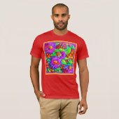 Frühlingsblumen Malerei. Jetzt kaufen T-Shirt (Vorne ganz)