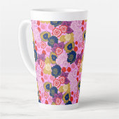 Frühlingsblumen Milchtasse (Linke Ecke)