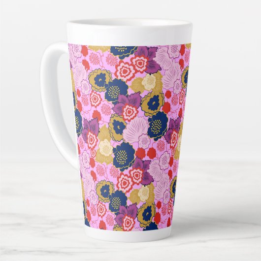 Frühlingsblumen Milchtasse (Linke Ecke)