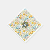 Frühlingsblumen mit Stern von David Serviette (Ecke)