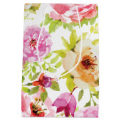 Frühlingsblumen Mittlere Geschenktüte (Rückseite)