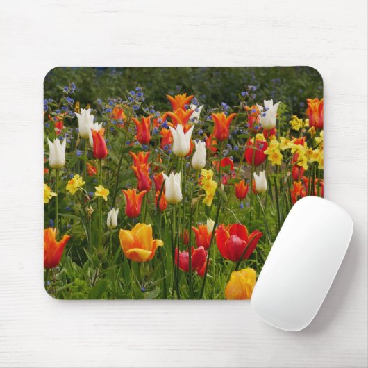 Frühlingsblumen Mousepad (Mit Mouse)