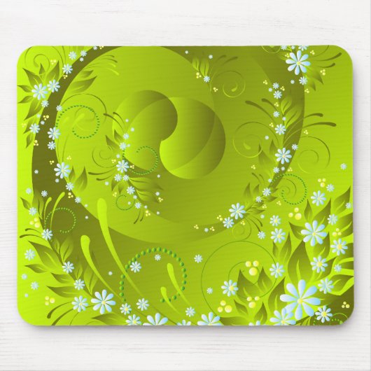 Frühlingsblumen Mousepad (Vorne)