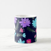 Frühlingsblumen-Mutter-Name Kaffeetasse (Mittel)