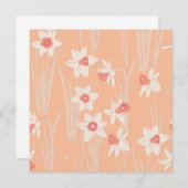 Frühlingsblumen, Narzisse. (Vorne/Hinten)