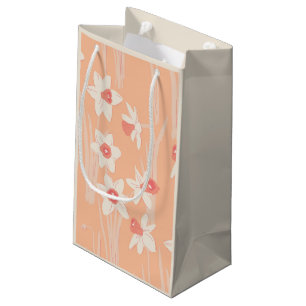 Frühlingsblumen, Narzisse. Kleine Geschenktüte