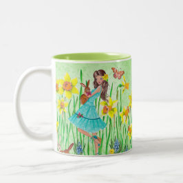 Frühlingsblumen Niedliche Hübsche Tasse