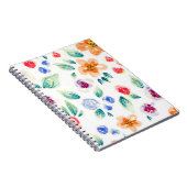 Frühlingsblumen, Notebook Notizblock (Rechte Seite)
