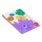 Frühlingsblumen Notizblock (Rechte Seite)