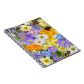 Frühlingsblumen Notizblock (Rechte Seite)