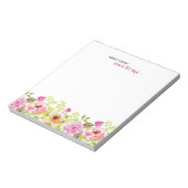Frühlingsblumen Notizblock (Rotiert)