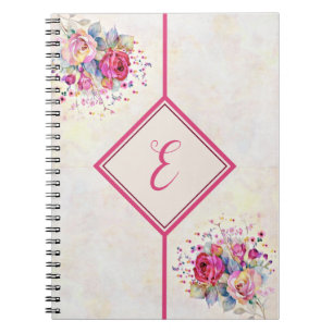 Frühlingsblumen Notizbuch Notizblock