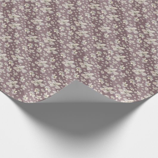 Frühlingsblumen oben geschenkpapier (Ecke)