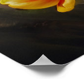 Frühlingsblumen Ölmalerei Poster (Ecke)