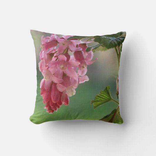 Frühlingsblumen, Oster, Frühling, Natur, Rosa Kissen (Vorderseite)