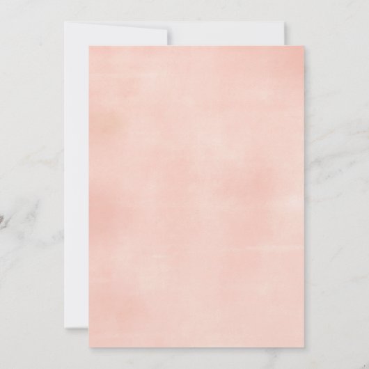 Frühlingsblumen Osterbrunch Einladung (Rückseite)