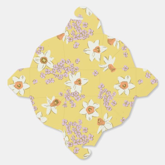 Frühlingsblumen Osterglocke Geschenkschachtel (Ungeklappt)