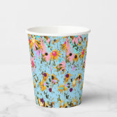 Frühlingsblumen Pappbecher (Links)