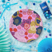 Frühlingsblumen Pappteller (Party)