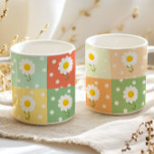 Frühlingsblumen Pastell Süß Lustig  Kaffeetasse