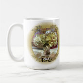 Frühlingsblumen PCM1 Kaffeetasse (Links)