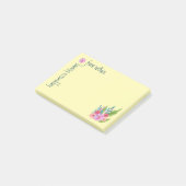 Frühlingsblumen Post-it Klebezettel (angewinkelt)