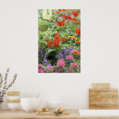 Frühlingsblumen Poster (Küche)