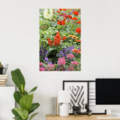 Frühlingsblumen Poster (Heimbüro)