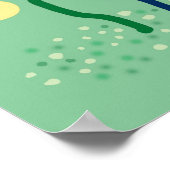 Frühlingsblumen Poster (Ecke)